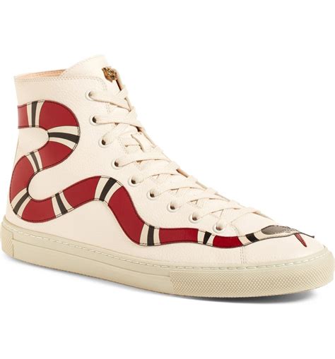 gucci snake high tops|gucci high tops.